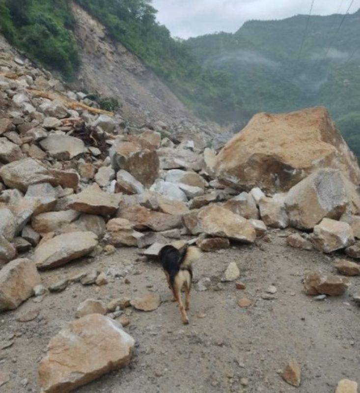 Himachal Pradesh: Chandigarh-Manali National Highway closed due to landslide