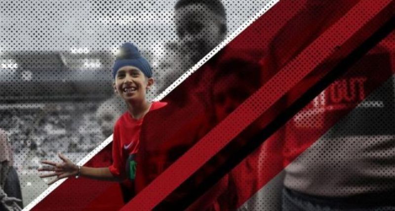 Nine-year-old Balraj Singh, who fights against racially abuse