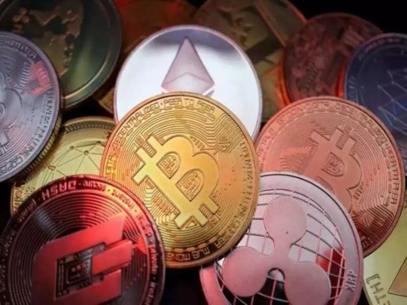 Major cryptocurrencies including Bitcoin, Dogecoin, Ether drop polygon value 