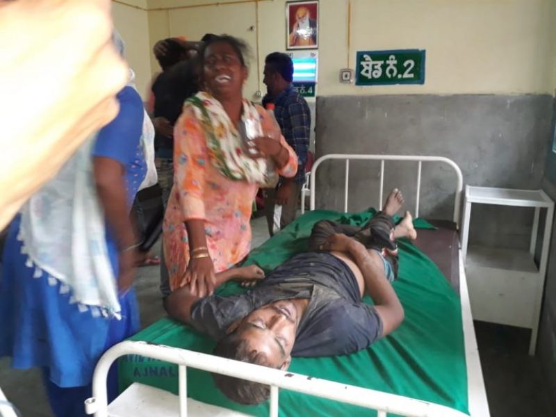 Ajnala : Two youths death in sand fall Ajnala : Two youths death in sand fall