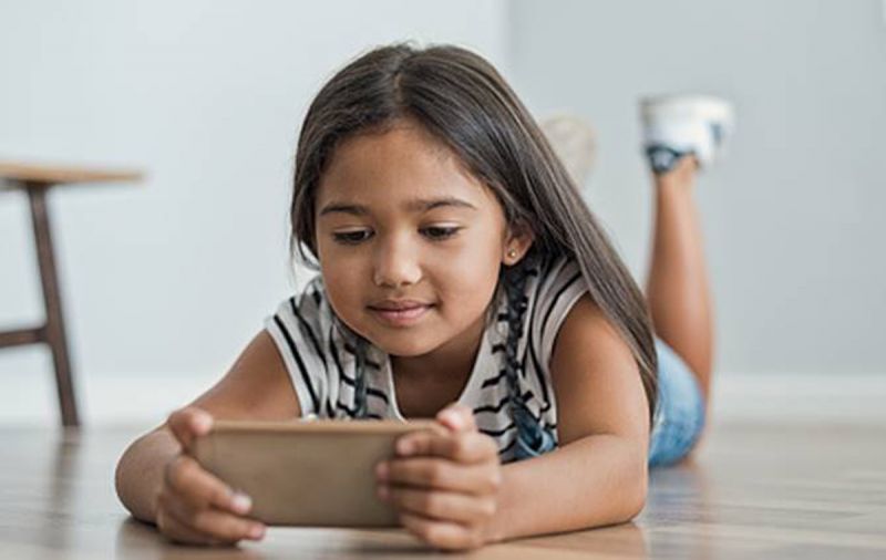 99% of five-year-old children are addicted to mobile phones
