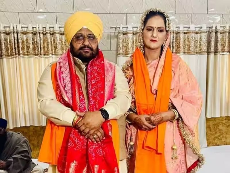 AAP MLA Ranveer Singh Bhullar-Amandeep Kaur Gonsal AAP MLA Ranveer Singh Bhullar-Amandeep Kaur Gonsal