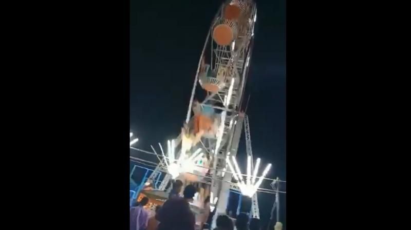giant wheel crashes