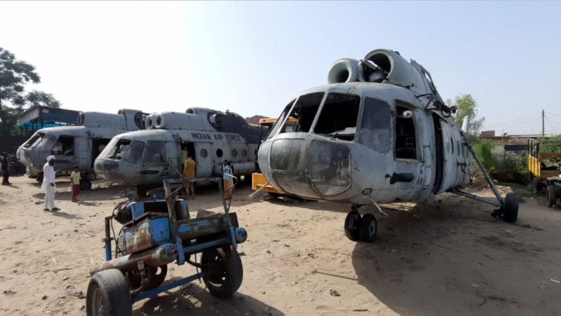 6 Air Force helicopters purchased by Mitthu  Arora 