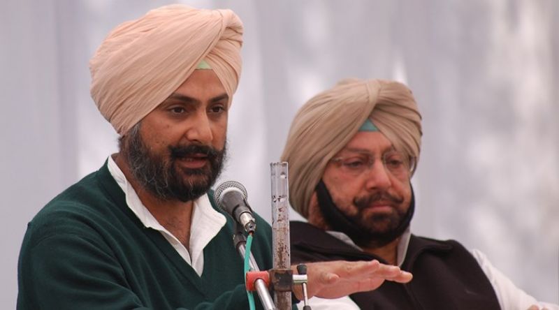 Raninder Singh and Captain Amrinder Singh 