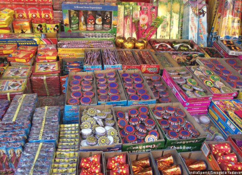 Diwali firecrackers 