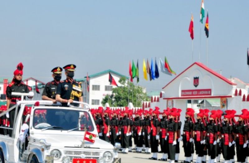 614 jawans graduated from Army’s Jammu and Kashmir Light Infantry Battalion
