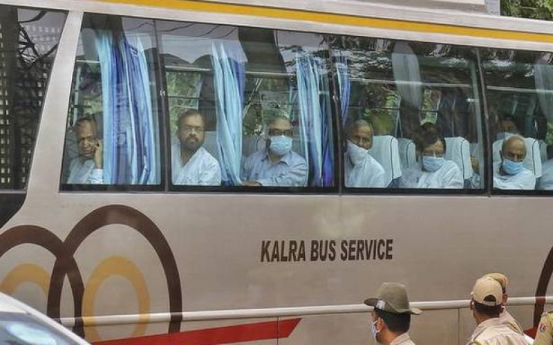 Rajasthan: Congress MLAs sit on 'dharna' at Raj Bhavan, demand assembly session