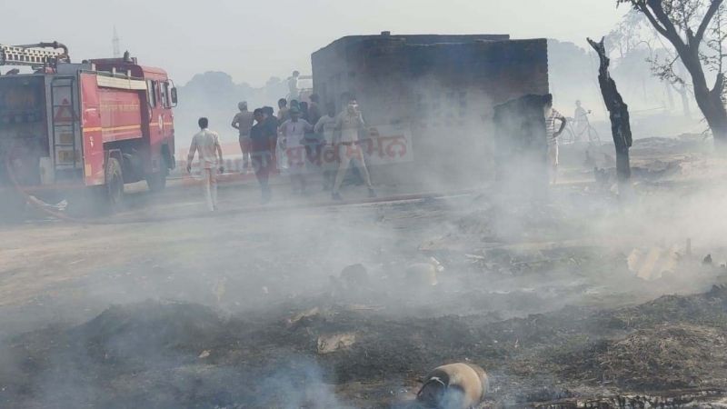 Terrible to slums in Dera Bassi