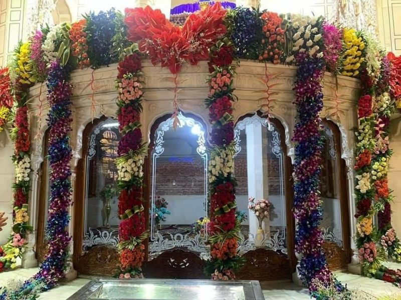 Decoration at Darbar Sahib 