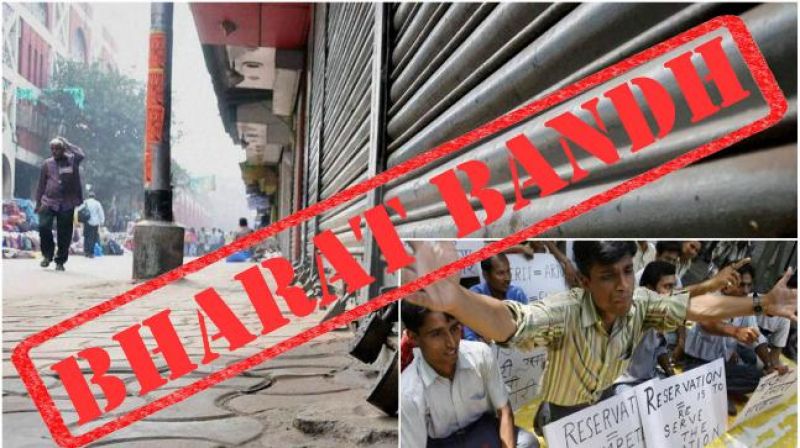 Bharat bandh against SC/ST Act