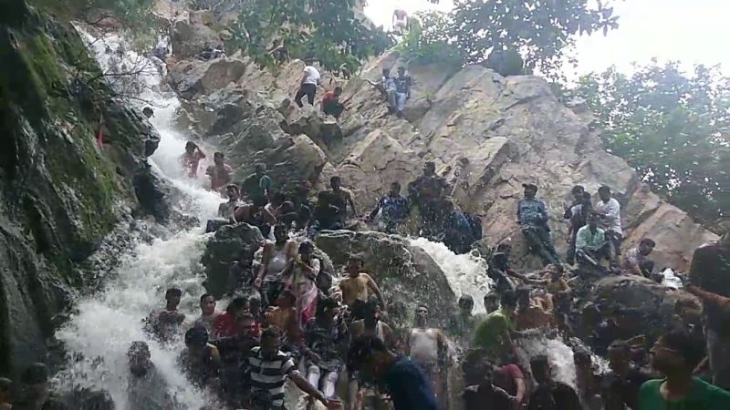 Hathni Mata waterfall Gujarat