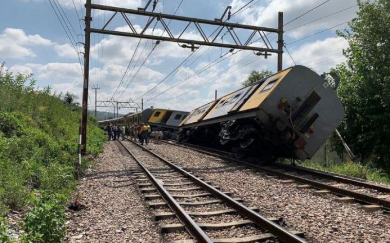 train crash in South Africa