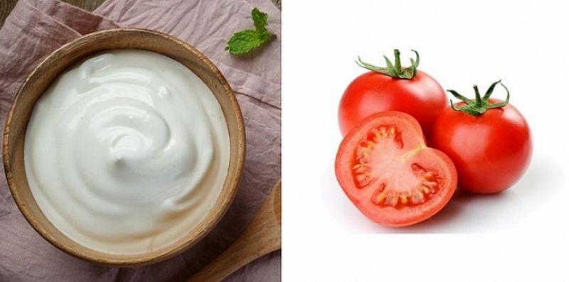 Tomato Curd Face Pack