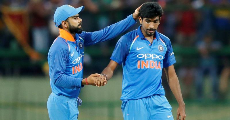 Virat Kohli, Jasprit Bumrah Virat Kohli, Jasprit Bumrah