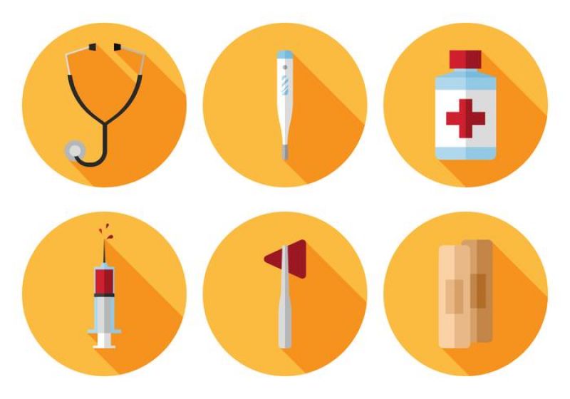 Meical icon set