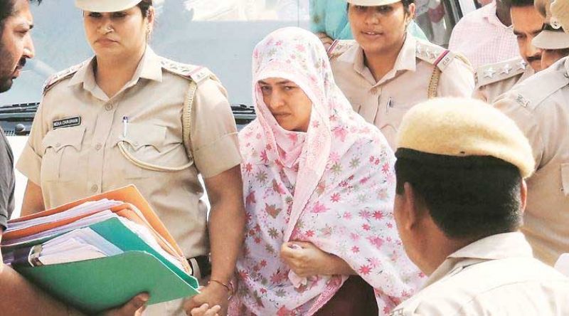 Honeypreet with Ram Rahim 