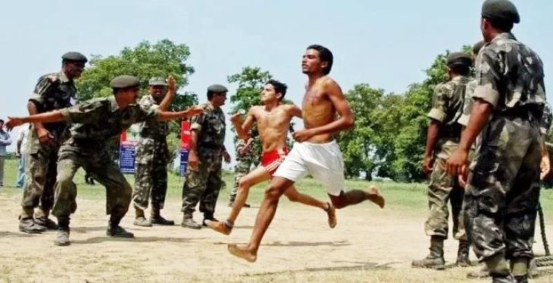 Indian army recruitment rally