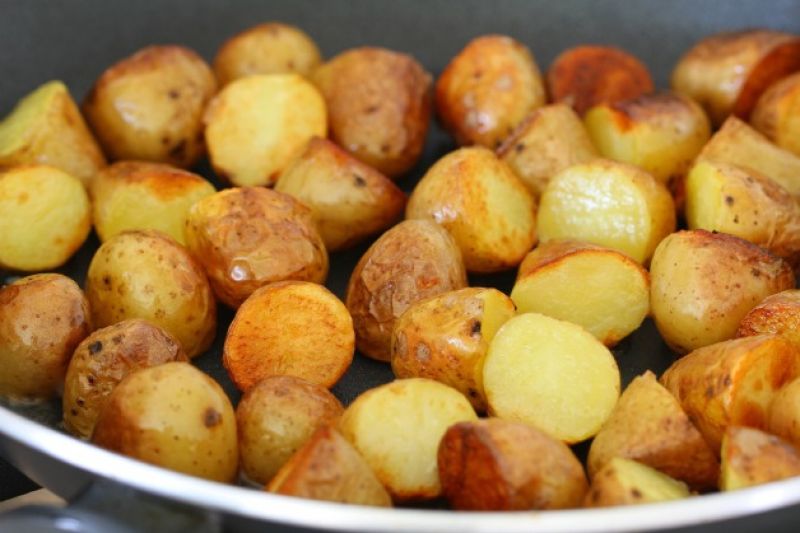 leftover potatoes