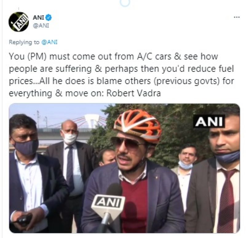 ROBERT VADRA TWEET