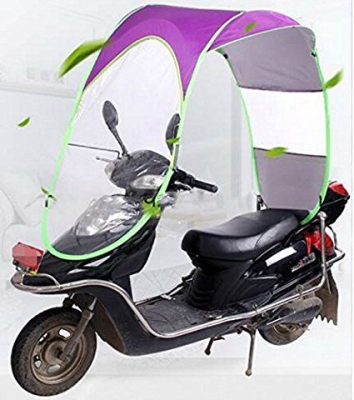 This kit protects two-wheelers from rain