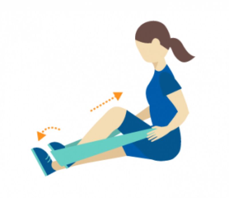 Foot exercise for healthy brain