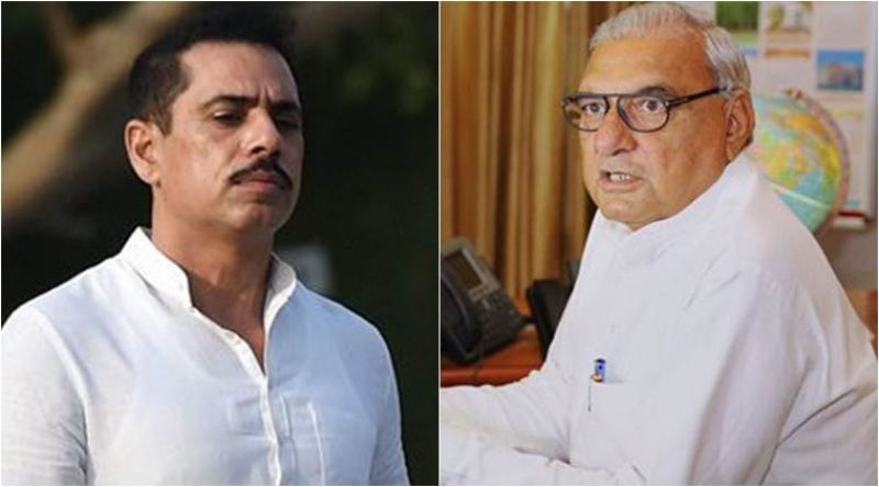 Robert Vadra and Bhupinder Hooda