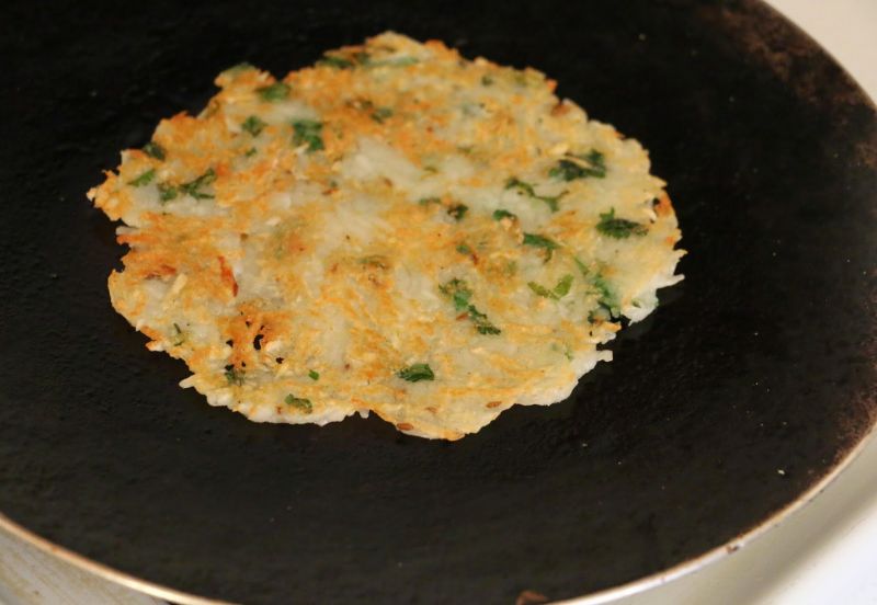 Potato Chilla Potato Chilla