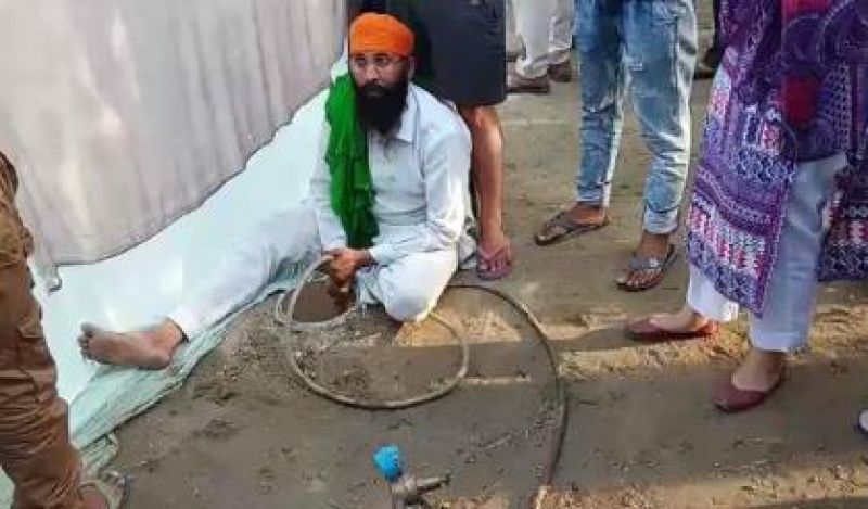 Two year boy fell in borewell