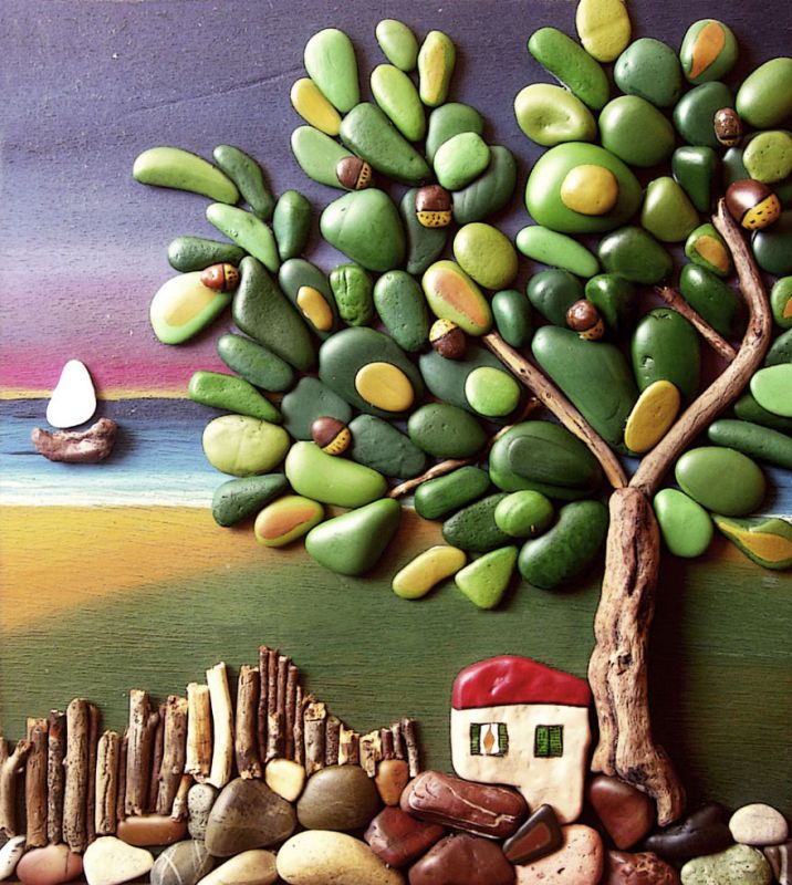 pebble art