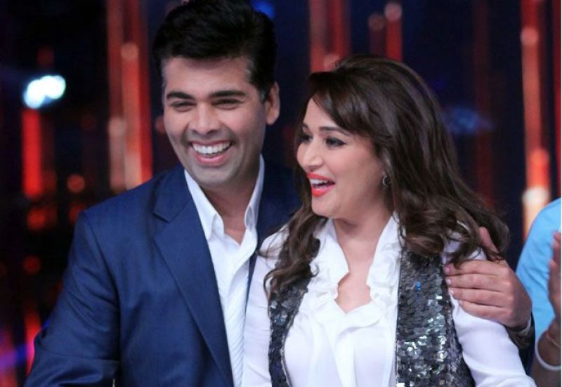 karan joharand madhuri dixit