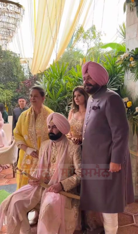 Navjot Sidhu Son Wedding