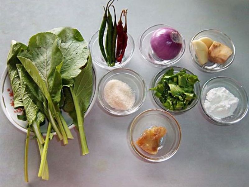 Sarson ka Saag Ingredients