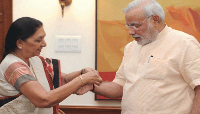 anandiben patel and narender modi