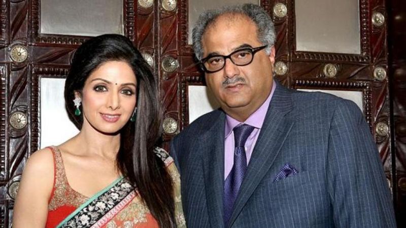 Sridevi and Boney Kapoor