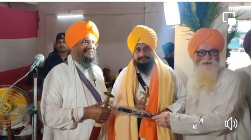 Jathedar of Akal Takht arrives Jharkhand Jathedar of Akal Takht arrives Jharkhand