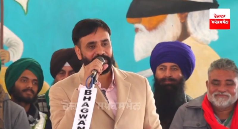 Babbu mann at Delhi Protest 