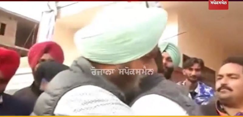 Akali leader Bikram Majithia met AAP Leader Kunal Dhawan