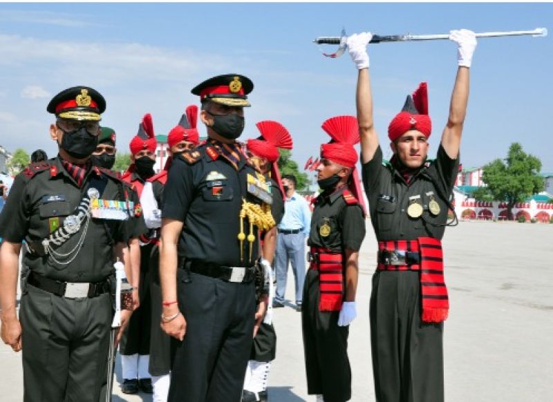 614 jawans graduated from Army’s Jammu and Kashmir Light Infantry Battalion