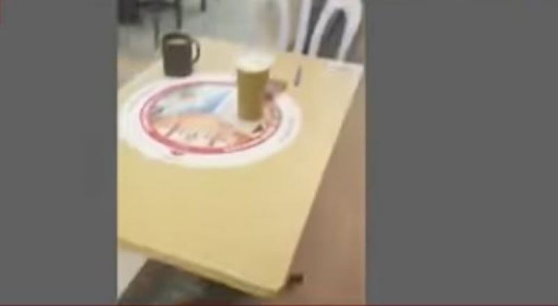 Picture of Sri Harmandir Sahib on Tables in Malaysia Hotel