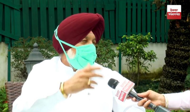 Health Minister Balbir Singh Sidhu 