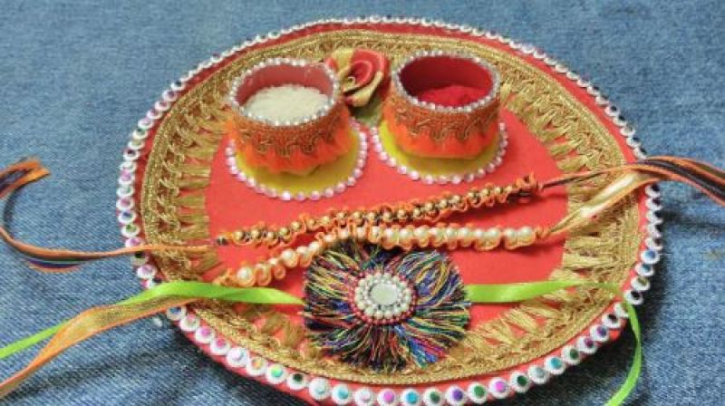 Homemade Rakhi Homemade Rakhi