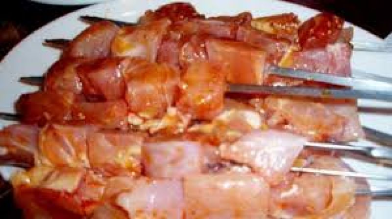 eating chicken eating chicken