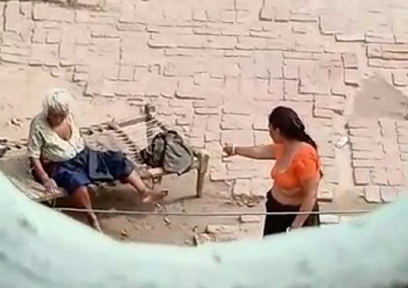 mahendragarh woman beaten her mother in law