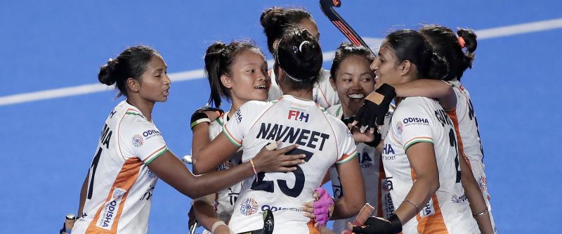 Indian women’s hockey team wins the Olympic Test event