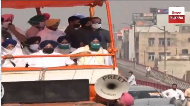Akali dal kisan march 
