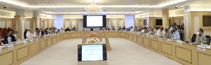  Home minister Amit Shah urges CMs to give priority to end maoist menace