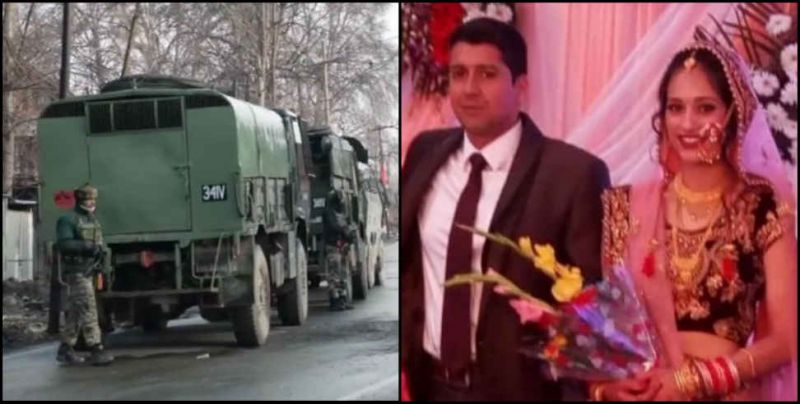 Major vibhuti with his wife