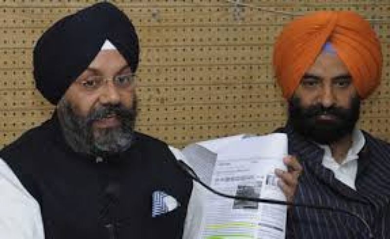 Manjit Singh GK With Manjinder Sirsa  Manjit Singh GK With Manjinder Sirsa
