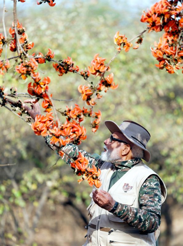 PM Narendra Modi visited Gir National Park in Gujarat PM Narendra Modi visited Gir National Park in Gujarat